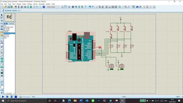 PALANG PARKIR OTOMATIS (LOOP DETECTOR, PUSH BUTTON, MOTOR SERVO, BUZZER, LCD) || ODING PANJI S. смотреть онлайн