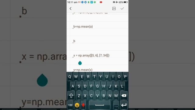 #3.NumPy,mean in numpy, program of mean in numpy, mean in numpy by using axis смотреть онлайн