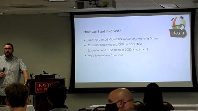 Cloudy with a Chance of OpenShift: CentosStream, CoreOS and OKD Road Map смотреть онлайн