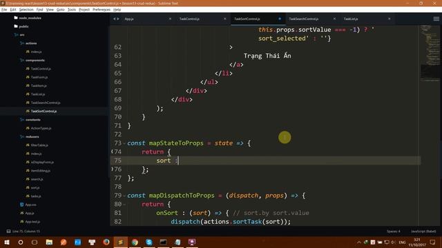 46. Redux : Chức Năng Sắp Xếp смотреть онлайн