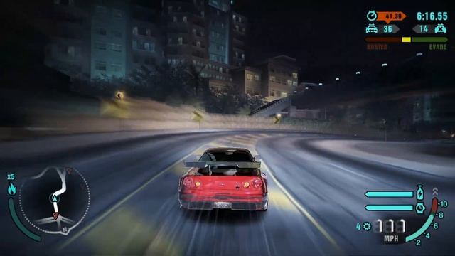 Need For Speed Carbon - Challenge Series - Pursuit Evasion - 6/3 - Nissan Skyline R34 GTR