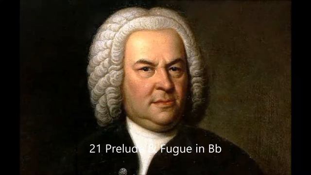 BWV890 WTC 2-21 Prelude & Fugue in Bb Jando 1993 смотреть онлайн