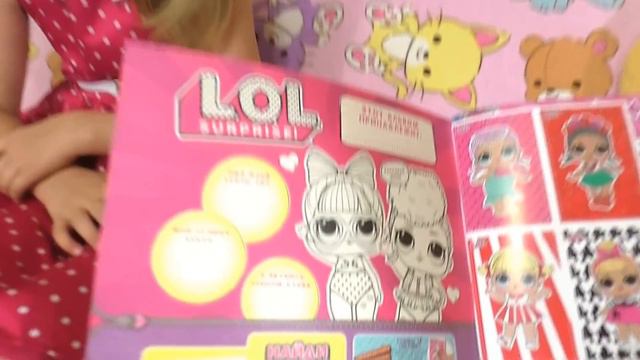 LOL! ОЧЕНЬ крутой АЛЬБОМ для НАКЛЕЕК!!! // LOL! Album For STICKERS Review