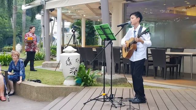 Alan Fong 冯家宝 - Perfect (Ed Sheeran) Live at Rasa Sentosa, Wedding Ceremony смотреть онлайн