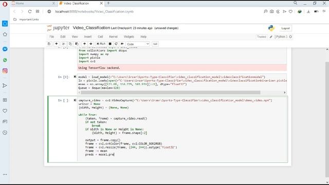 Video Classification using Deep Learning Python Project - Classification Process - AI Course 2020 смотреть онлайн