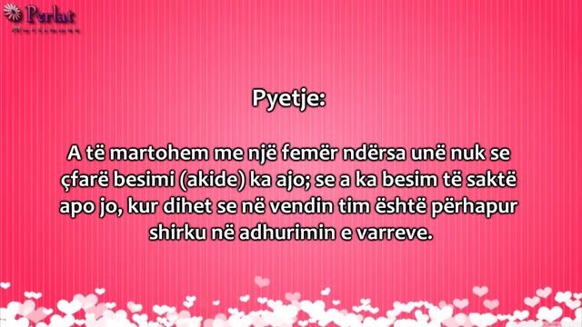 Mos u marto përderisa nuk ke dije për fenë dhe karakterin e gruas - Feuzan смотреть онлайн