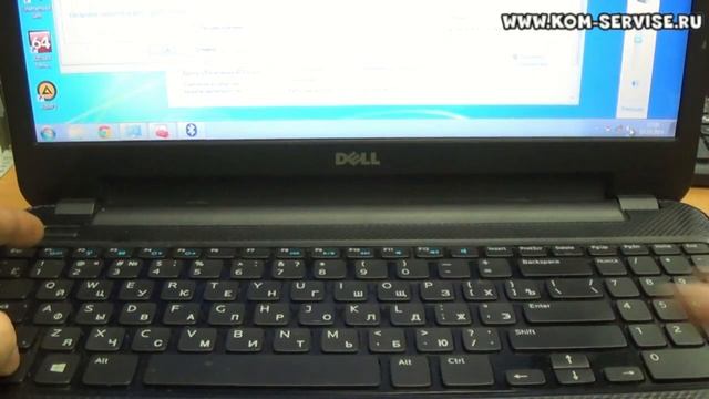 Как сделать ярче или темнее экран ноутбука DELL. Регулировка звука громче, тише. смотреть онлайн