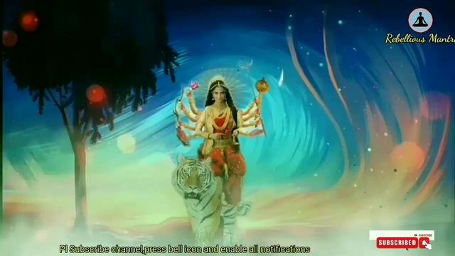 Om Devi Chandraghantike Namah |Navratri 3rd Day Mantra Chanting 108 Times |