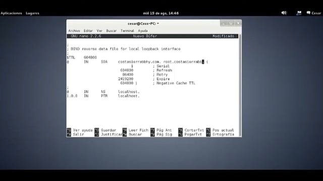 Crear un DNS , instalar apache y alojar un servidor web en Debian. смотреть онлайн