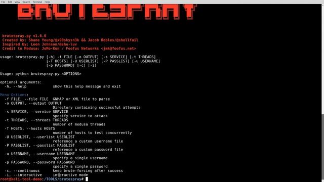 Tool Demo - BruteSpray смотреть онлайн