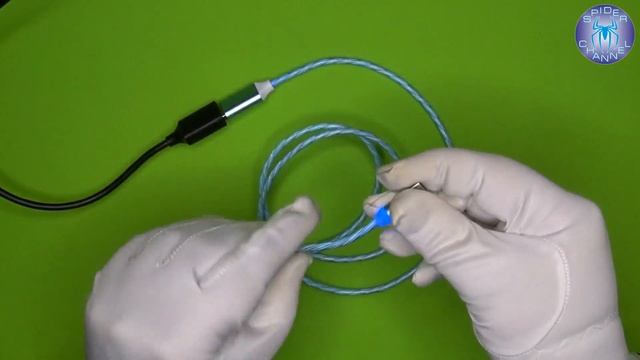 Светящийся Магнитный кабель для зарядки Usb Type-C | SergSpider Promo | SpiderChannel | FullHD | 6 смотреть онлайн