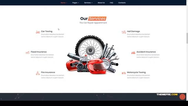 EnginX Auto Repair Service WordPress Theme car wash custom auto parts Erena смотреть онлайн