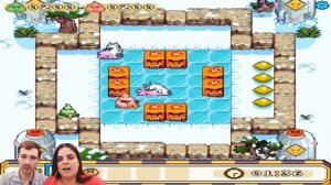 БолтушкА и ПРоХоДиМеЦ на СКОЛЬЗКОМ Льду в мире МОРОЖЕНОГО! #79 - игра Плохое Мороженое 3