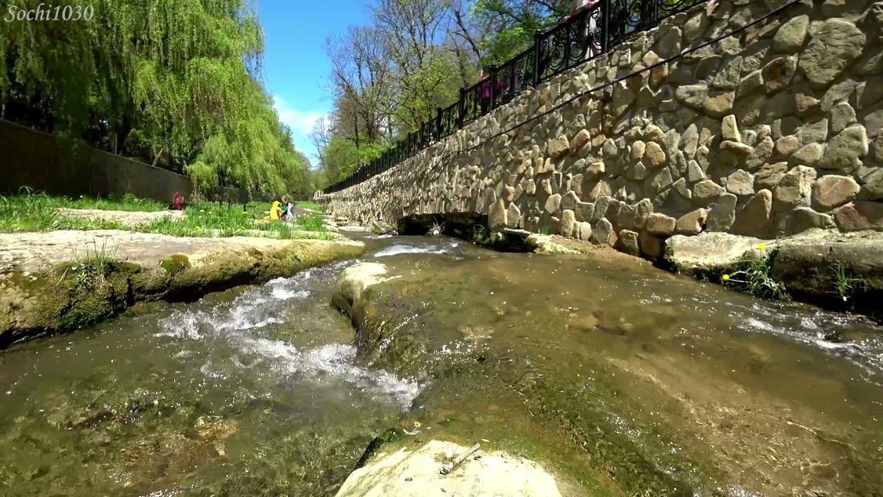 Горная река Ольховка (Кисловодск). Релакс Видео / Mountain River Olkhovka (Kislovodsk). Relax Video