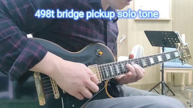 Gibson pickup comparison video 498t vs late1978 t top pickup, Gibson 1987 custom смотреть онлайн