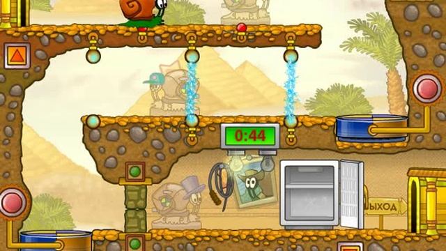 Улитка Боб 3 - Египет Полное Прохождение игры / Snail Bob 3 - Egypt Journey FULL VERSION смотреть онлайн