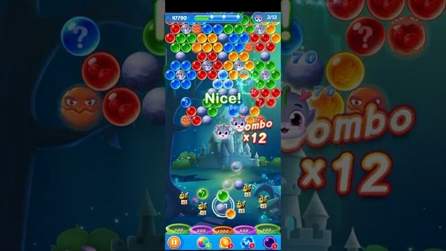 Bubble shooter genies level 132(3⭐) смотреть онлайн