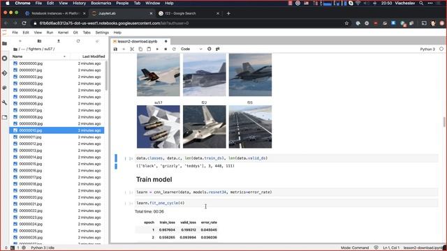 Курс FastAi: Урок 3. Обучаем наш собственный классификатор изображений. смотреть онлайн
