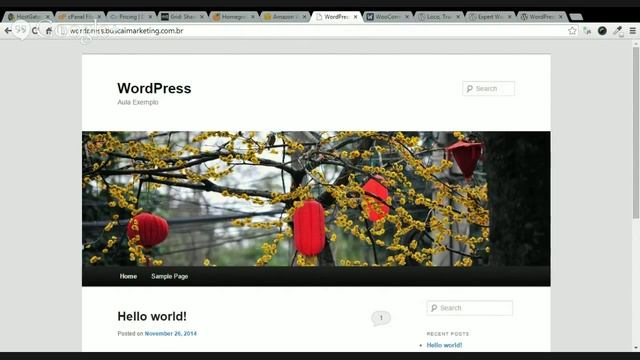 WordPress: Como começar definitivamente o seu blog/site. смотреть онлайн