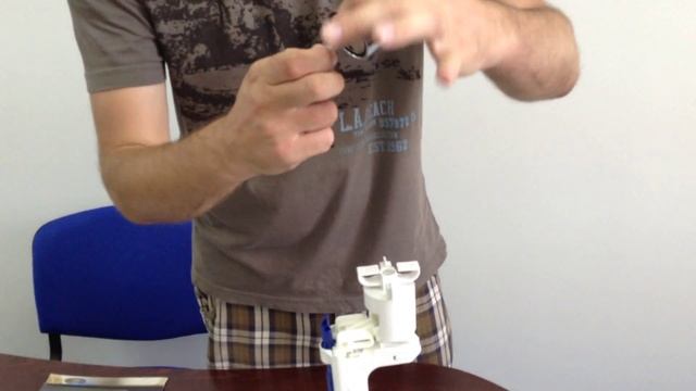 Сливной клапан Geberit Impuls280, двойной смыв 282.303.KD.1 смотреть онлайн