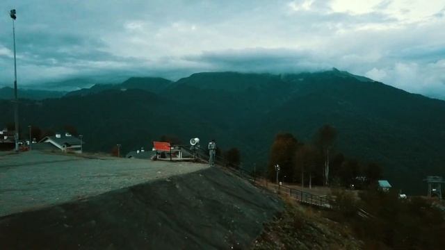 DJI Mavic Pro на Роза Хутор смотреть онлайн