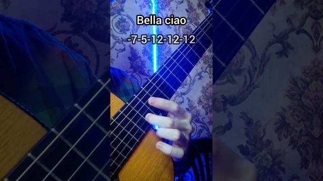 Bella ciao на гитаре для начинающих #shorts смотреть онлайн