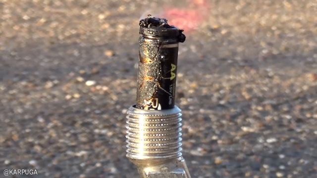 Может ли батарейка бахнуть? Проверка