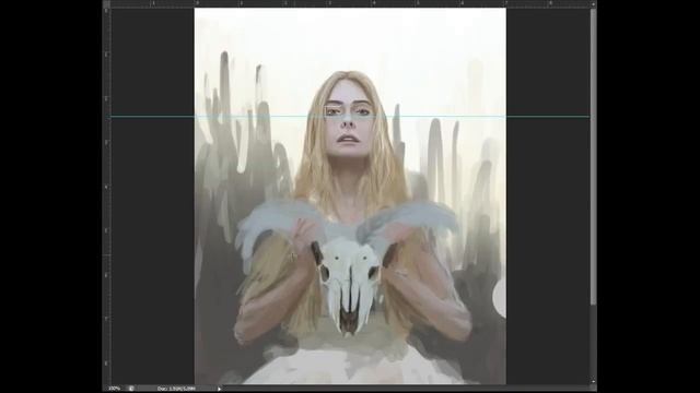 Photoshop Speed Painting - Bones смотреть онлайн