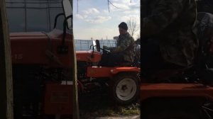 Минитрактор Файтер т 15 с фрезой