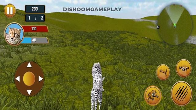 Wild Cheetah Family Simulator Cheetah Animal Games Android Gameplay #6 Dishoomgpyt смотреть онлайн