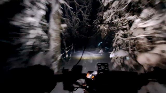 Подготовка лыжни на снегоходе Tungus SK500 смотреть онлайн