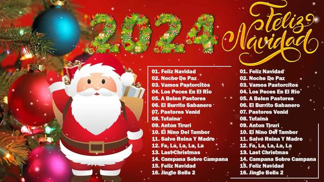 Feliz Navidad 2024 🎄 Música De Navidad En Español 2024 🎄 Las 30 Mejores Exitos Villancicos Navideño