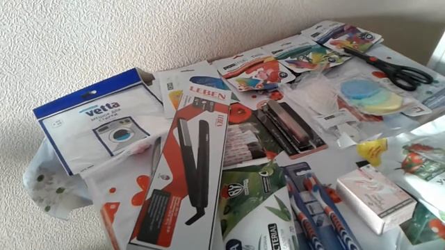 ?ОБЗОР НОВЫХ ПОКУПОК В ?ГАЛАМАРТЕ? смотреть онлайн