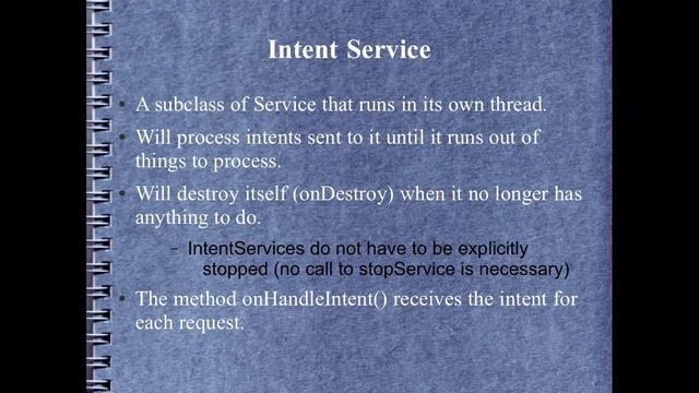 Introduction to Android service смотреть онлайн