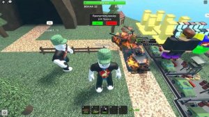 ТАНКОВАЯ атака против Падшего Короля в Roblox Tower Defense Simulator