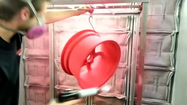 Порошковая покраска колесных дисков смотреть онлайн