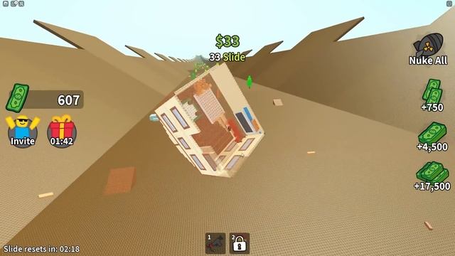ROBLOX SLIDE DOWN A HILL смотреть онлайн