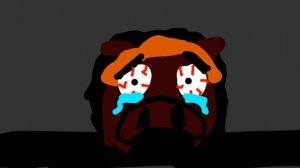 Анимационный момент - Юлий застрял в пещере.