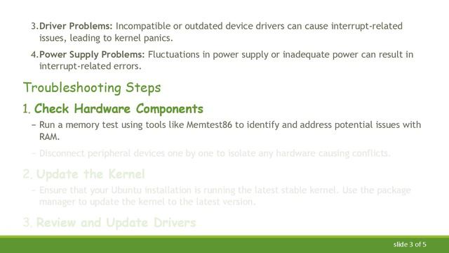 Troubleshooting "Not Syncing: Fatal Exception in Interrupt" Kernel Panic on Ubuntu смотреть онлайн
