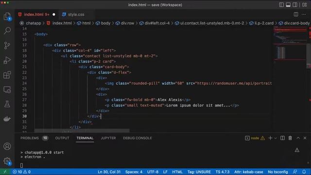 ?️ Primera app con Electron.js: Apartado del listado de contactos 8 смотреть онлайн