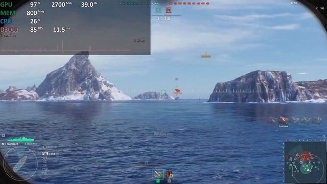 World Of Warships On Radeon 780M (Ryzen 7 8700G, Ryzen 7 8840HS, Ryzen 7 7840HS Ect) Gameplay Test