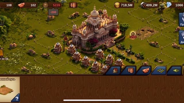 FoE. Прохождение культурного поселения Империя Великих Моголов. Часть 1 смотреть онлайн