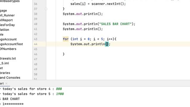 5.12: Starting Out With Java Chapter 5 | Bar Chart смотреть онлайн