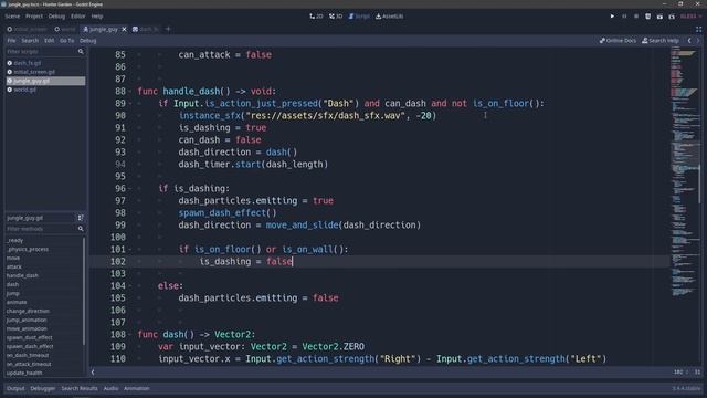 Dash + Efeito de Dash | Tutorial Godot 3.4.4 смотреть онлайн