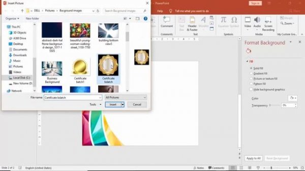 How to make a certificate in PowerPoint/Professional Certificate design/Free PPT