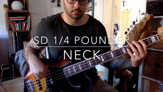 Seymour Duncan Quarter Pound SJB-3 vs. Stock Fender Jazzbass смотреть онлайн