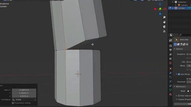 Blender 3.2 Auto Merge Vertices to create smooth surface in 2 Minutes! Tips for Beginners смотреть онлайн