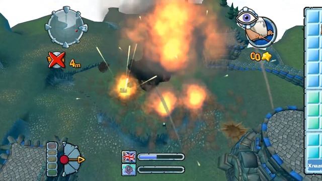 Worms Forts: Under Siege - Campaign Mode - [Part 19/20] смотреть онлайн