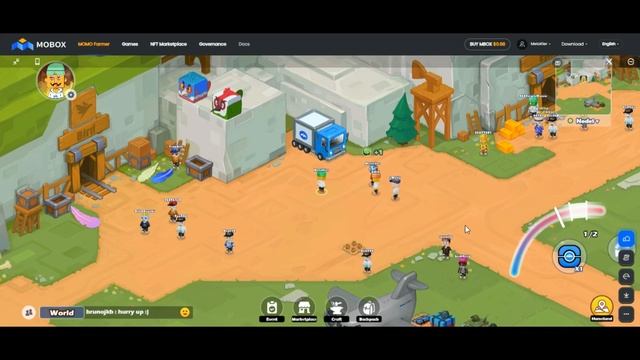Как поймать MOMO NFT в MOBOX Momoverse смотреть онлайн