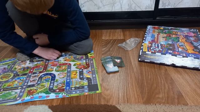 Игра настольная Правила дорожного движения. Обзор игры. смотреть онлайн